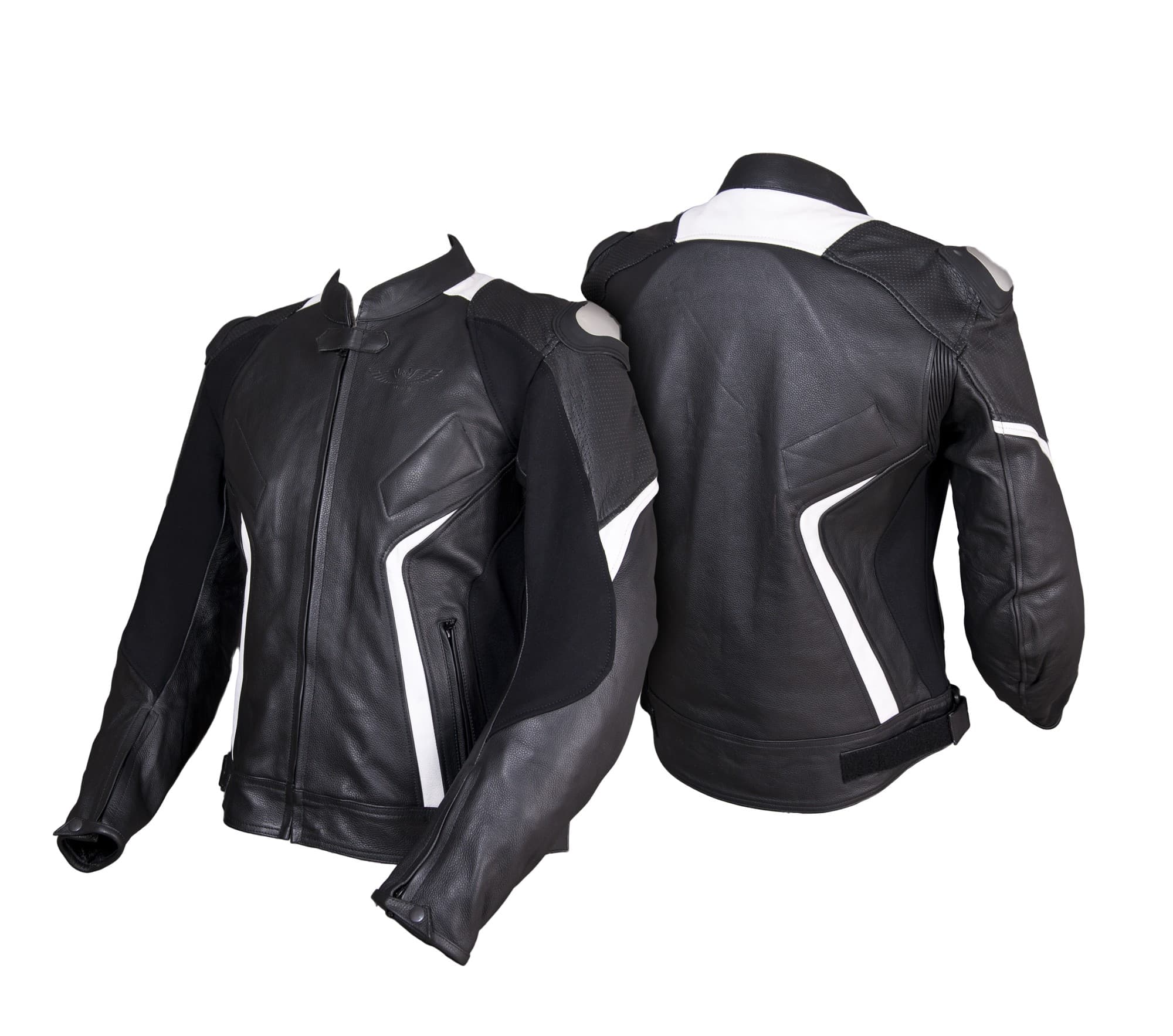 KURTKA MOTOCYKLOWA SKÓRZANA SPORTOWO-TURYSTYCZNA KSM050