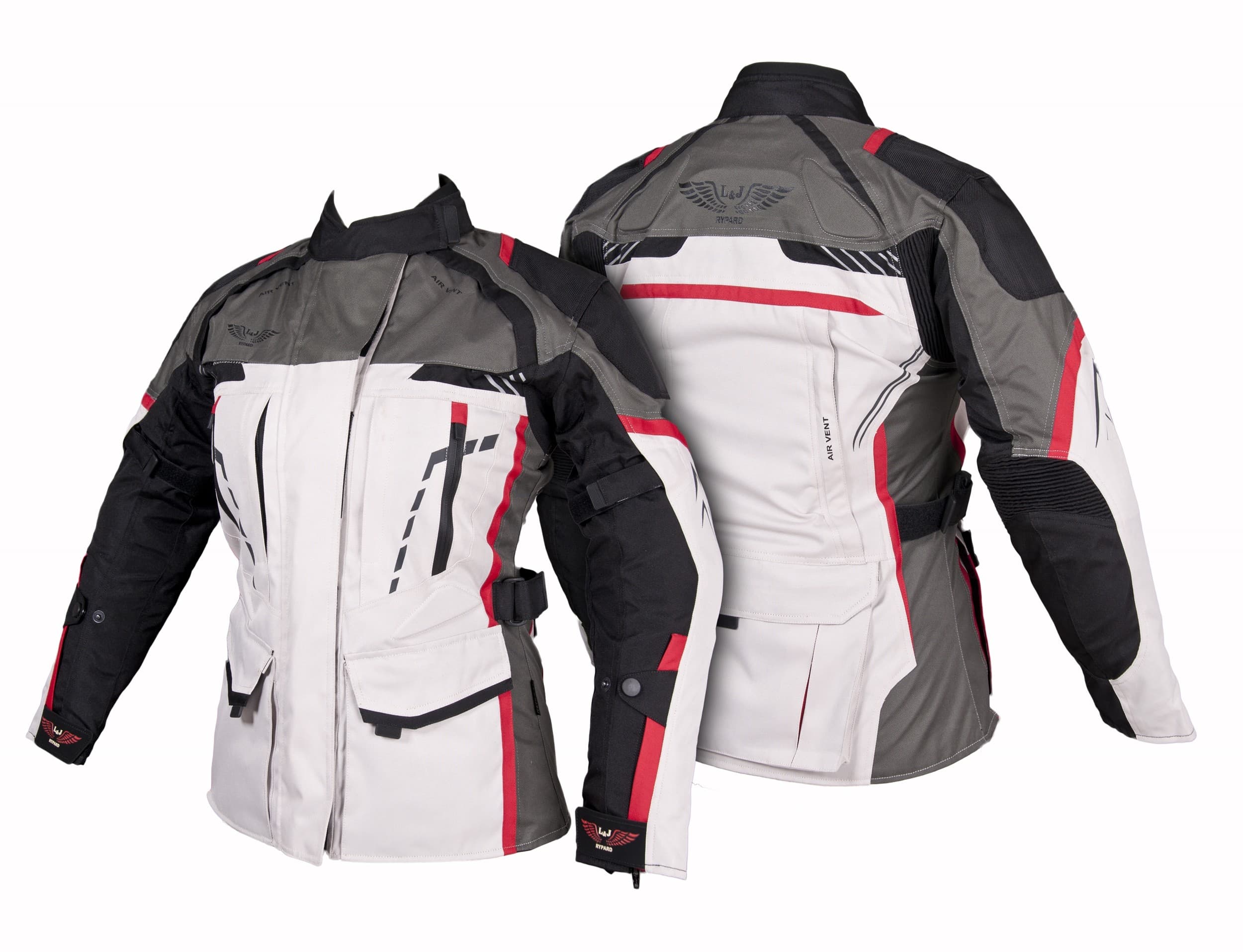 KURTKA MOTOCYKLOWA TEKSTYLNA TURYSTYCZNA DŁUGA ADVENTURE KTD013