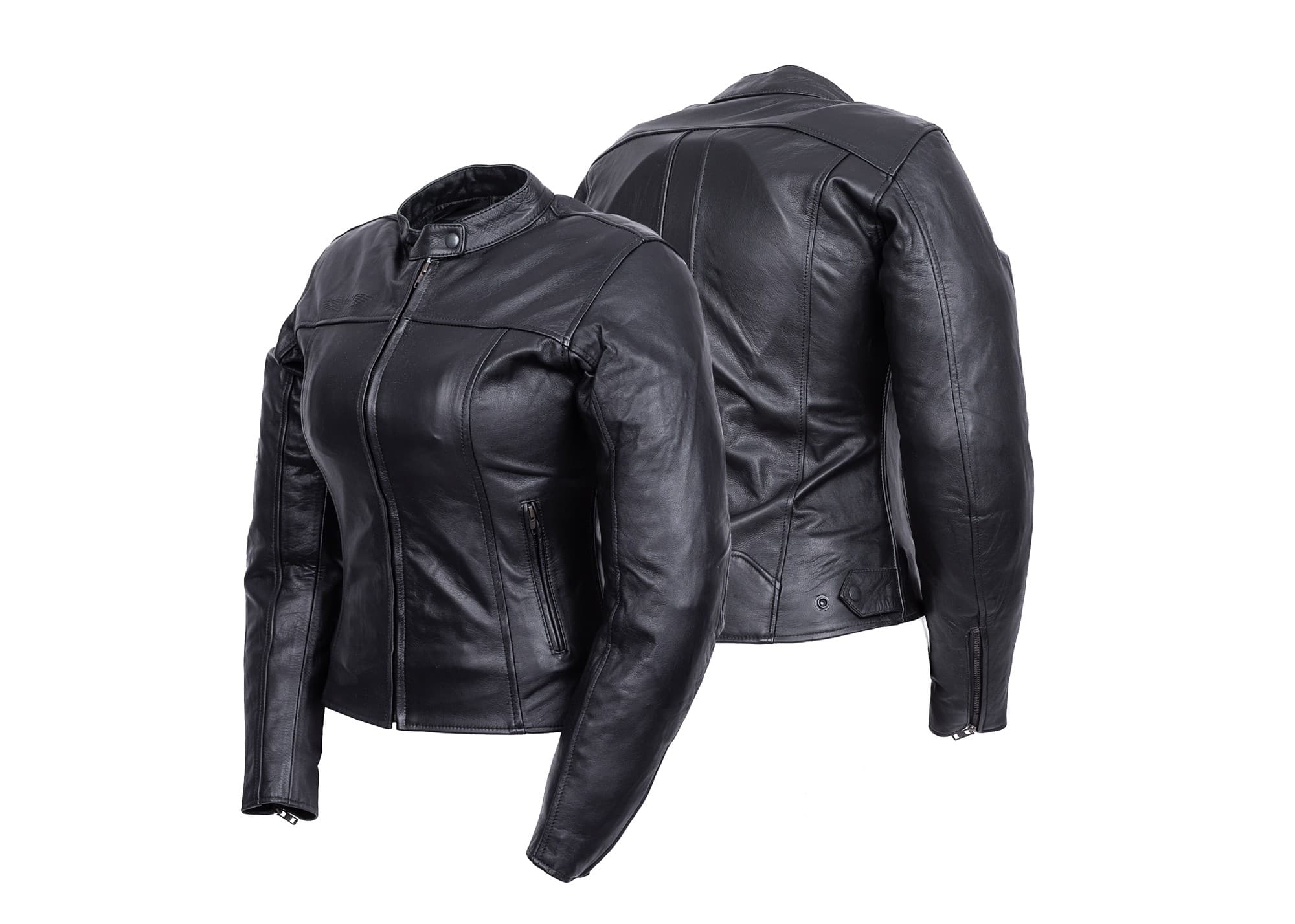 TURYSTYCZNA KURTKA MOTOCYKLOWA SKÓRZANA DAMSKA RAWGIRL