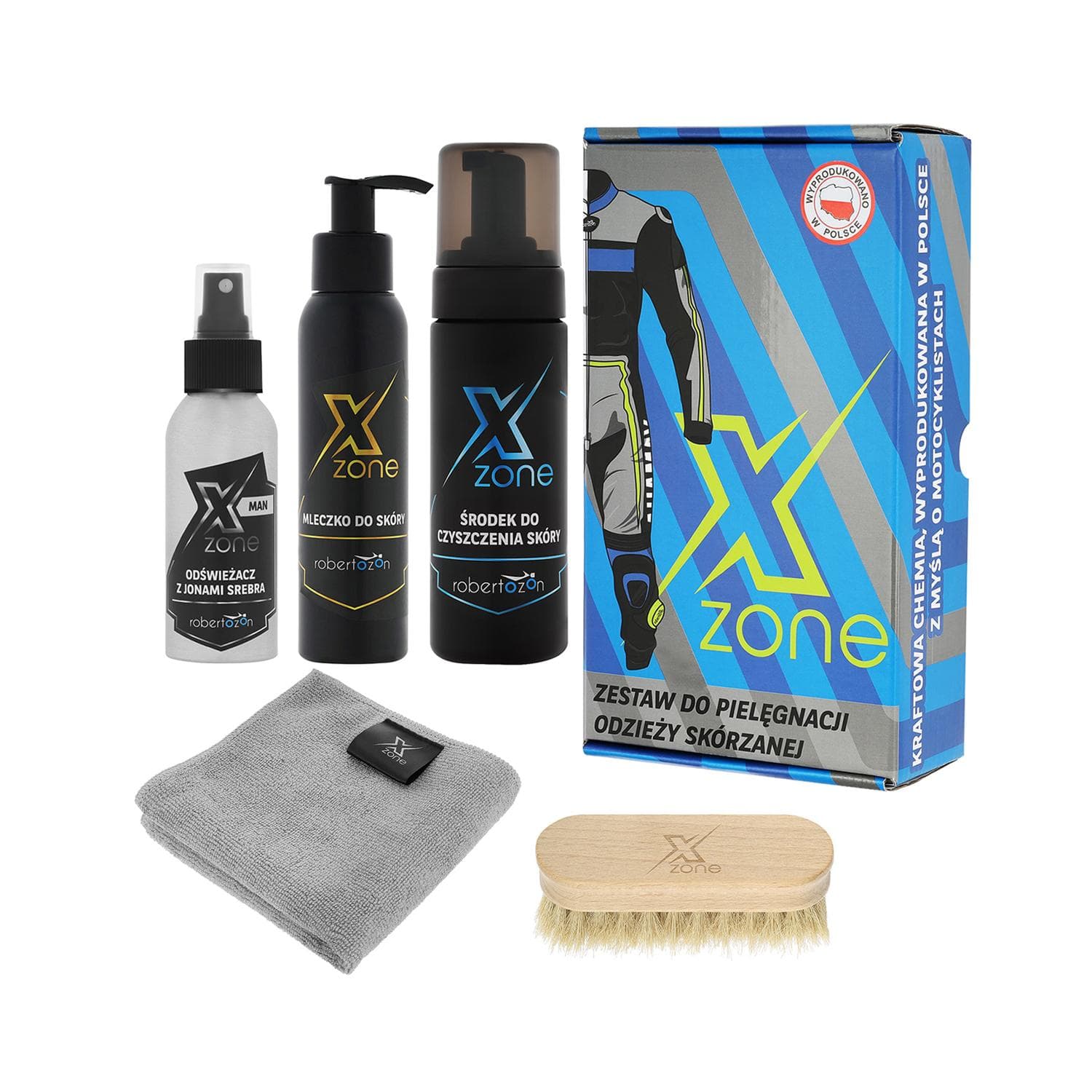 XZONE ZESTAW DO PIELĘGNACJI ODZIEŻY SKÓRZANEJ