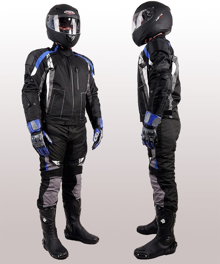 KOMBINEZON MOTOCYKLOWY TEKSTYLNY TURYSTYCZNY KOM005